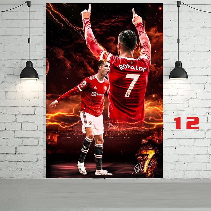 Decal dán tường Cr7