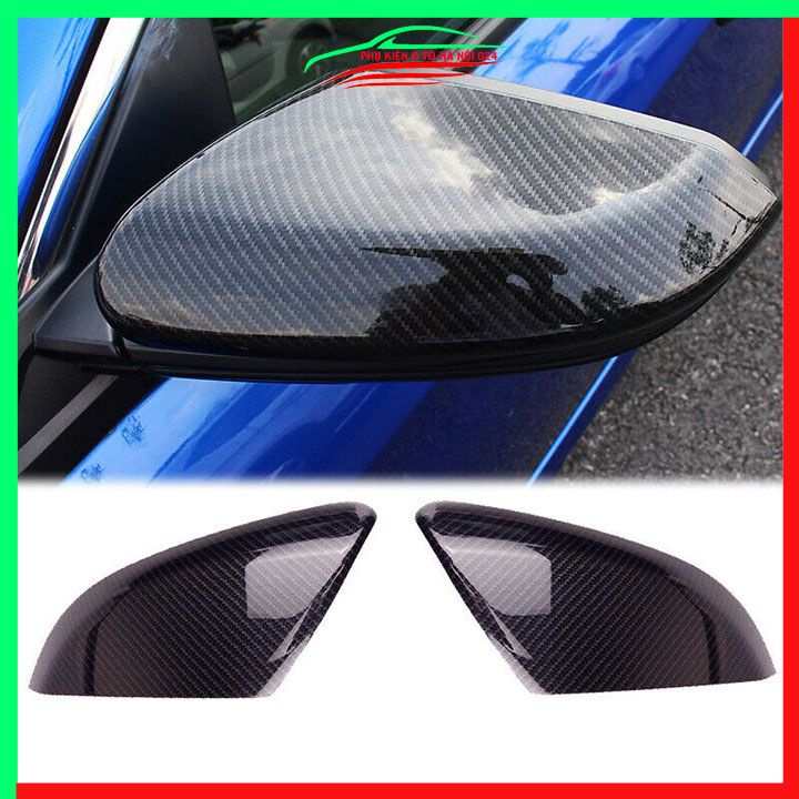 Ốp gương chiếu hậu Honda Civic 2022-2023 vân Cacbon bảo vệ chống trầy trang trí làm đẹp xe