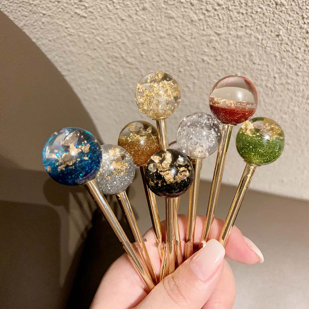 1 Trâm Cài Tóc Kim Loại Hình Bầu Trời Sao Phong Cách Vintage Cho Nữ