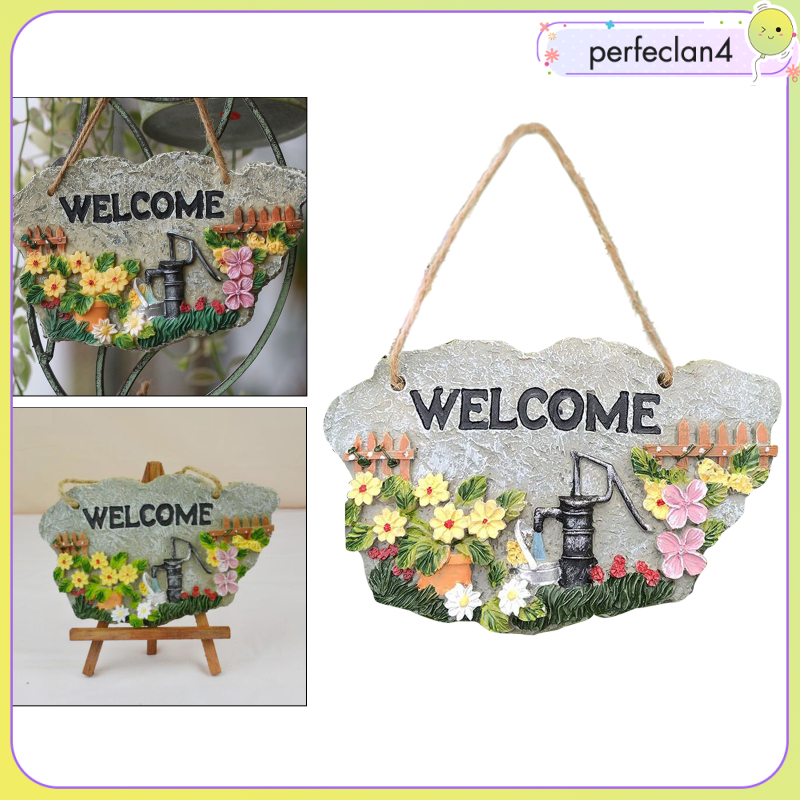 Biển Welcome treo cửa trang trí tuyệt đẹp