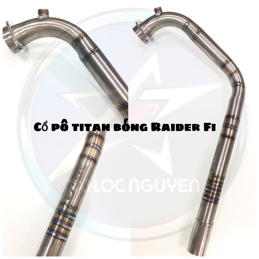 CỔ PÔ TITAN MỜ/BÓNG GẮN PÔ ZIN CHO EXCITER 150 VÀ HONDA WINNER - RAIDER/SATRIA FI