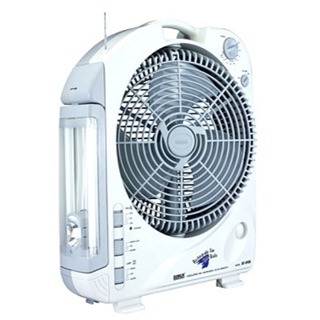 Quạt tích điện Sunca đa năng, đèn, radio đủ cả