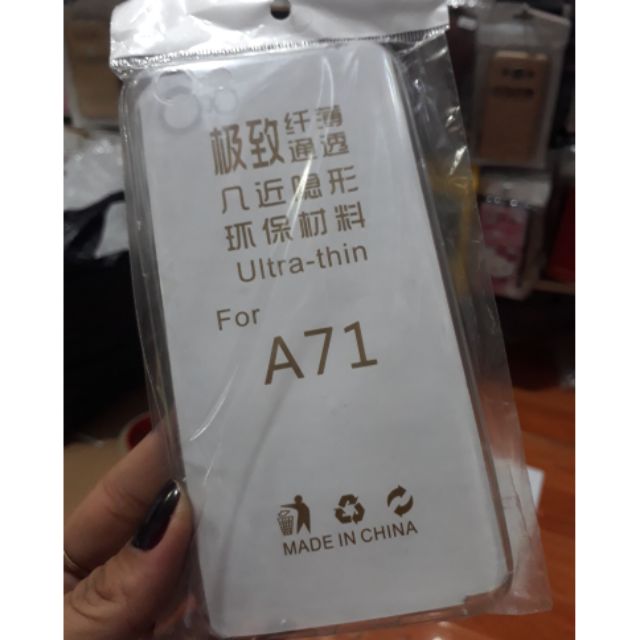 OPPO A71 ỐP LƯNG SILICON TRONG SUỐT