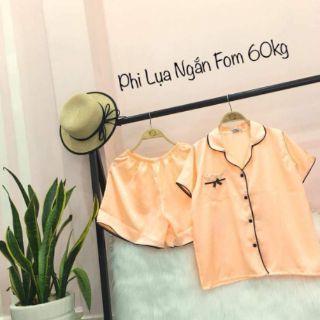 Đồ bộ phi lụa mặc nhà