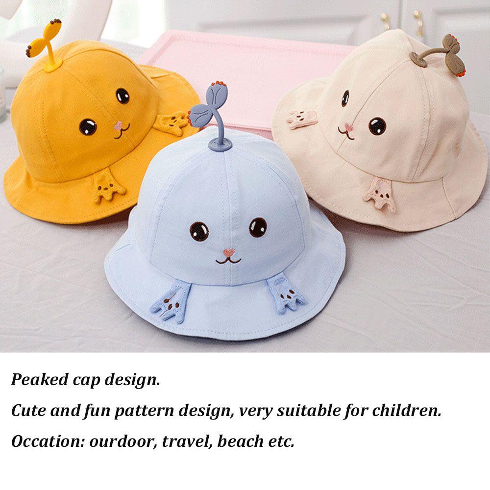 Mũ Bucket Vành Rộng Dễ Điều Chỉnh Thời Trang Mùa Hè Dành Cho Bé