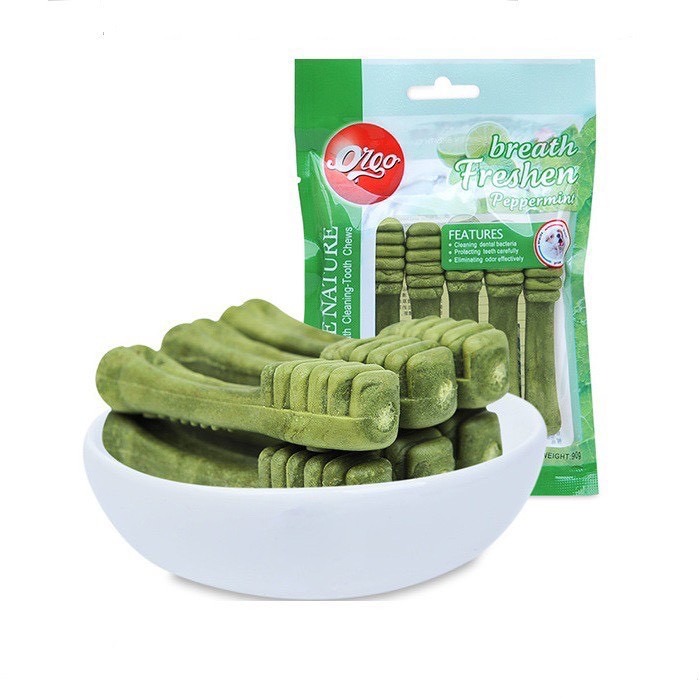 (Siêu rẻ) Xương Gặm Orgo Nhai Sạch Răng &amp; Bổ Sung Canxi Cho Chó