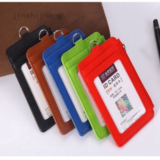 Túi Đựng Thẻ Id Đeo Cổ Có Dây Kéo Và Dây Đeo Cổ