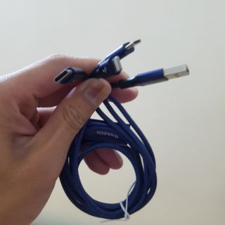 Dây cáp USB 3 trong 1 Baseus siêu xịn đa năng