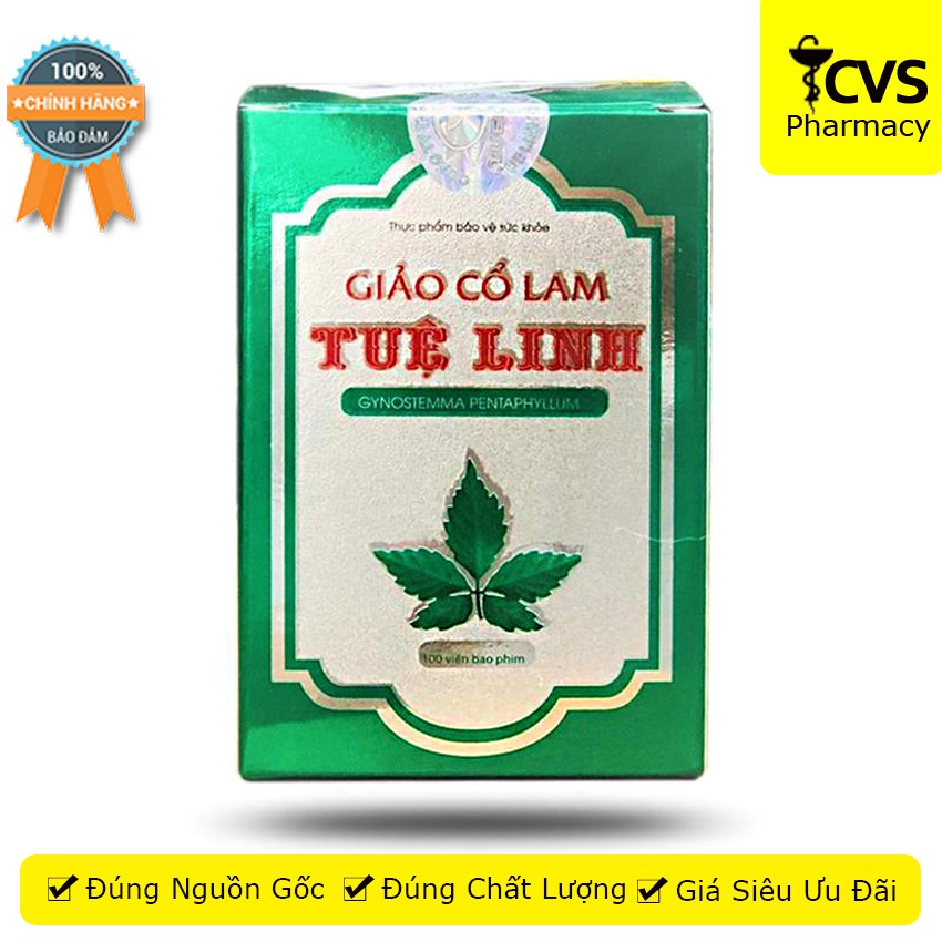 Viên Uống Giảo Cổ Lam Tuệ Linh - Giúp Ổn Định Huyết Áp - cvspharmacy