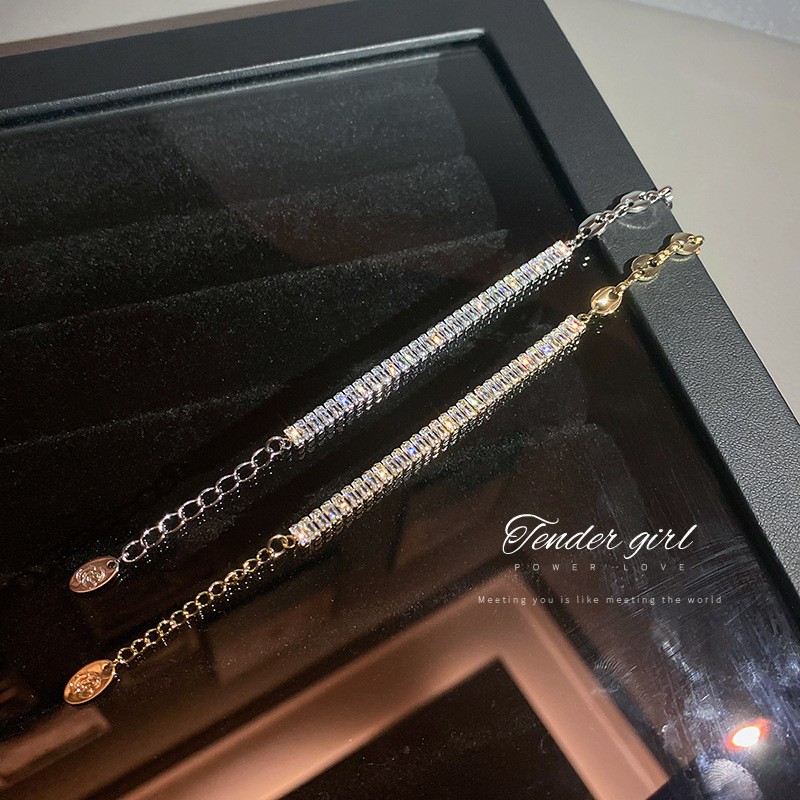 Vòng Đeo Tay Đính Đá Zircon Đơn Giản Thời Trang Hàn Quốc Cho Nữ | BigBuy360 - bigbuy360.vn