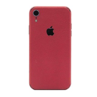Ốp da dán full viền cho iphone XR, làm từ da thật cao cấp