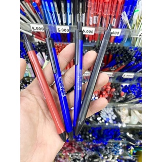 Bút Bi M&G TR3 (xanh,đỏ,đen) siêu trơn, đều mực