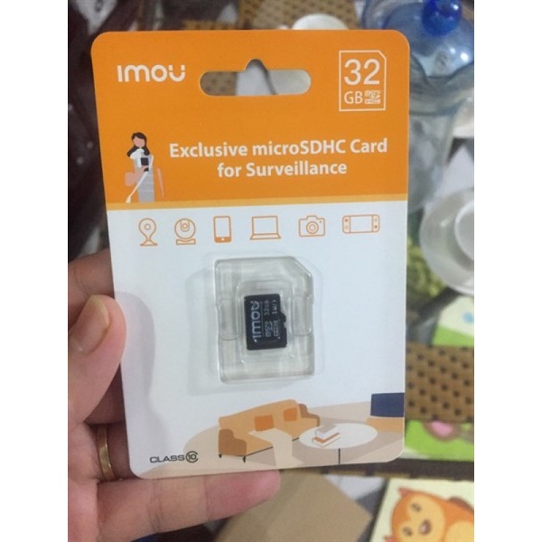 Thẻ nhớ 32G Imou chính hãng, chuyên dùng cho camera. Thích hợp cho tất cả các camera trên thị trường. Lưu giữ dữ liệu | BigBuy360 - bigbuy360.vn