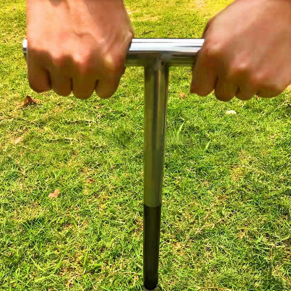 JARRED Dụng Cụ Khoan Đất Tạo Hình Chữ T Bằng Thép Không Gỉ Chuyên Dụng Cho Đánh Golf