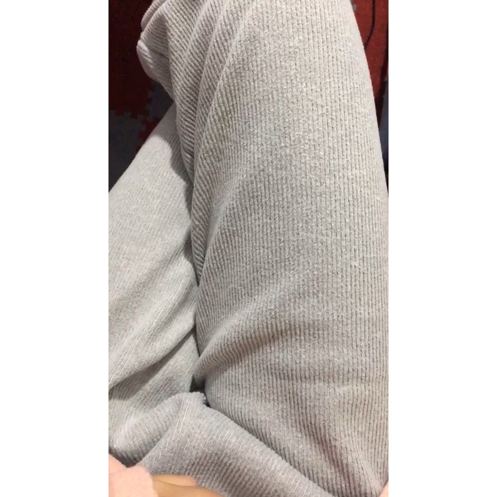 Quần nỉ tăm, quần nỉ thu đông, quần nỉ bo gấu ulzzang mặc được 2 kiểu bo, suông freesize | BigBuy360 - bigbuy360.vn