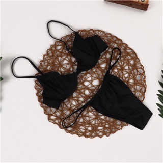 [ SALE ] Set bikini 2 mảnh gọng trơn