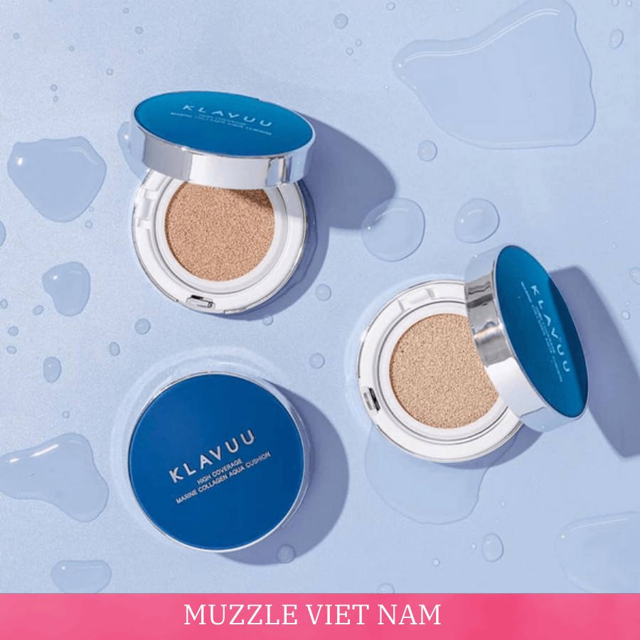 [FREESHIP] Phấn Nước KLAVUU XANH Blue Pearlsation High Coverage Marine Collagen Aqua Cushion | BigBuy360 - bigbuy360.vn