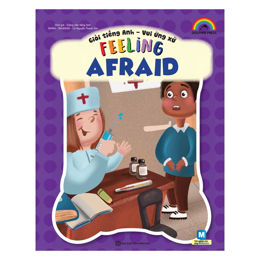 Sách - Combo Giỏi tiếng Anh – Vui ứng xử: Feeling Afraid + Friendly + Angry + Sad + Happy + Jealous + Confident + Shy