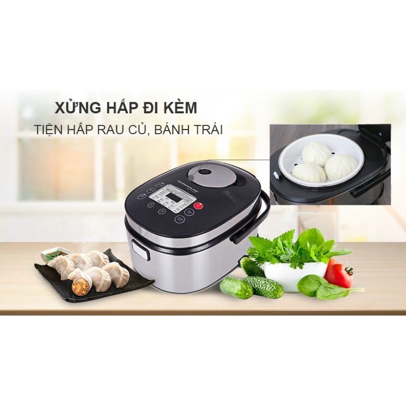 Nồi cơm điện tử Sunhouse mama 1.8 lít SHD8903( Hàng NEW Bảo hành chính hãng 2 năm)