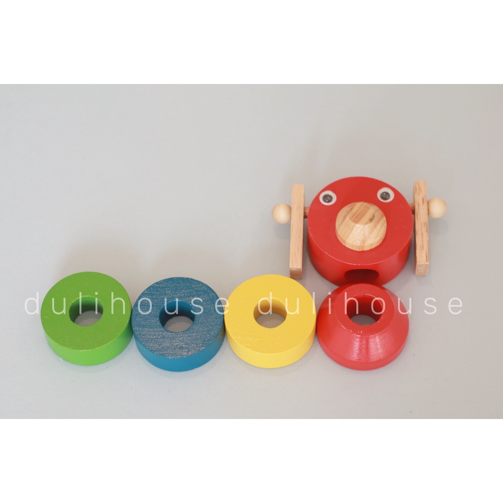 Đồ chơi gỗ lắp ráp hình con vật, phát triển tư duy logic và trí tưởng tượng phong phú