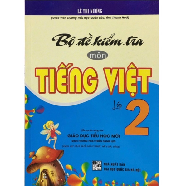 Sách Bộ Đề Kiểm Tra Môn Tiếng Việt Lớp 2