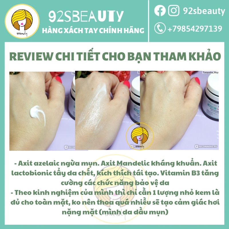 Kem dưỡng giảm mụn, mờ thâm Bielenda Dr Medica Anti-Acne