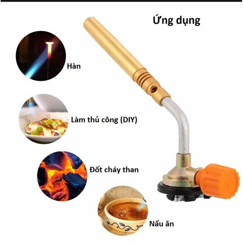 Đèn khò hàn ống đồng,🔥Đ𝑶̂̀𝑵𝑮 𝑵𝑮𝑼𝒀𝑬̂𝑵 𝑪𝑯𝑨̂́𝑻🔥 Đầu khò lửa , Sử dụng bình gas mini