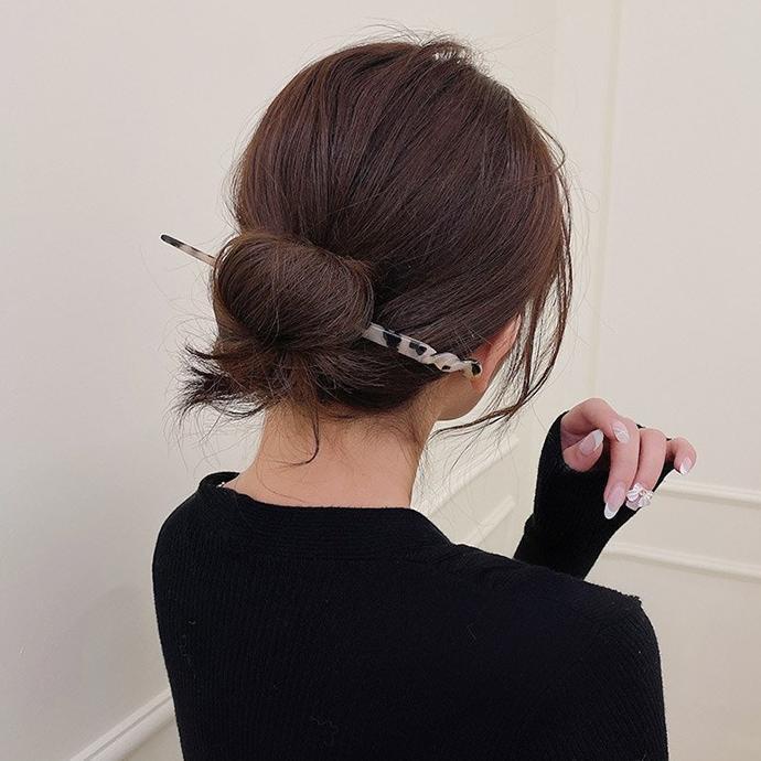 Trâm Cài Tóc Dài 18cm Họa Tiết Da Báo Phong Cách Trung Hoa Thời Trang Cho Nữ