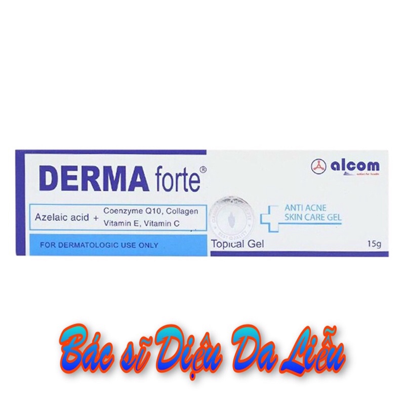 Gel giảm thâm mụn Derma forte