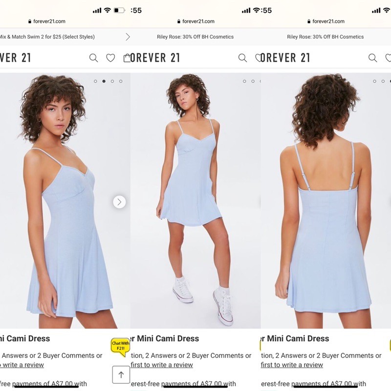 Đầm Xoè Cúp Ngực 2 Dây Thun Gân Dày Mềm Đẹp F21