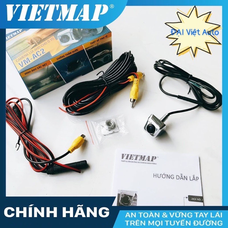 Cam lùi AHD Vietmap AC2 cho màn Android Chính hãng - Đại Việt Auto | BigBuy360 - bigbuy360.vn
