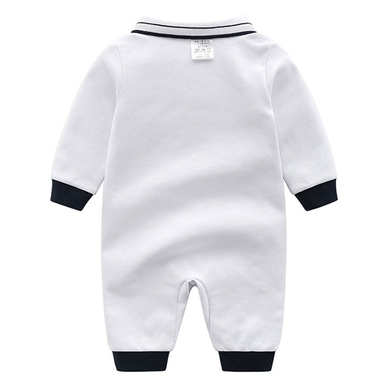 Bộ áo liền quần cotton thun co giản cho bé siêu cute,phong cách châu âu 80123