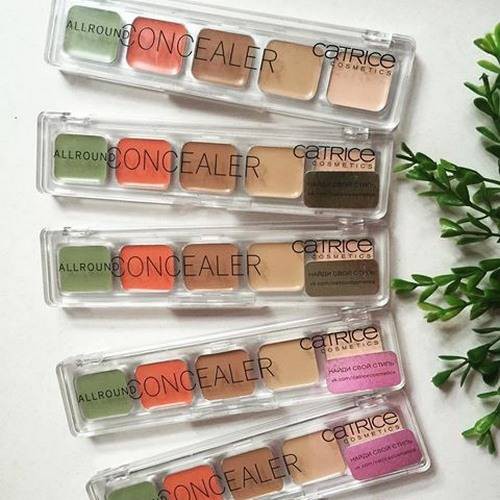 Bảng Che Khuyết Điểm 5 Ô Catrice AllRound Concealer Palette