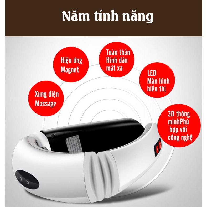 MÁY MASSAGE CỔ 3D KL-5830