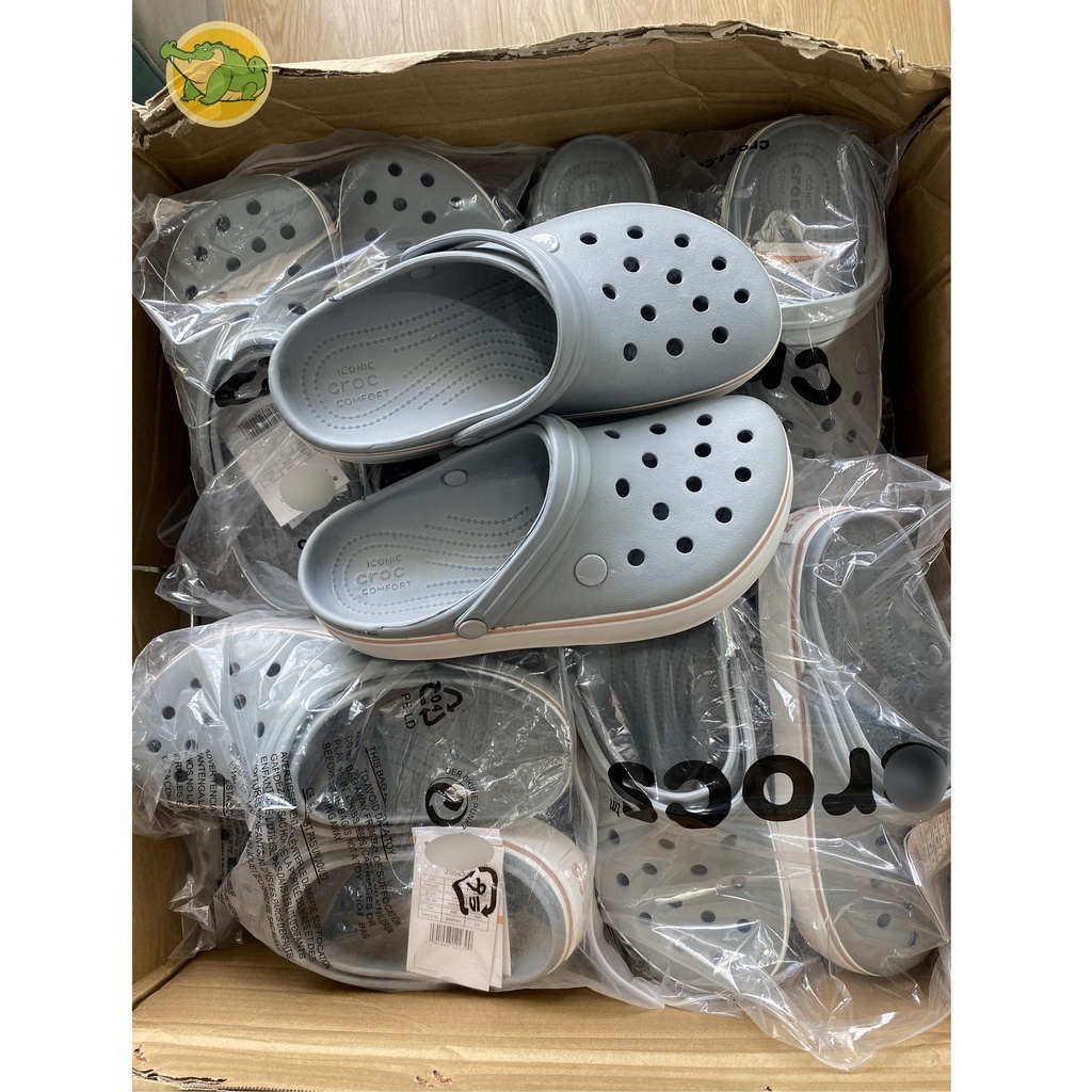 Dép CROCS PLATFORM Nữ Tăng Chiều Cao 3-4cm Êm Nhẹ, Mềm và Không Mùi