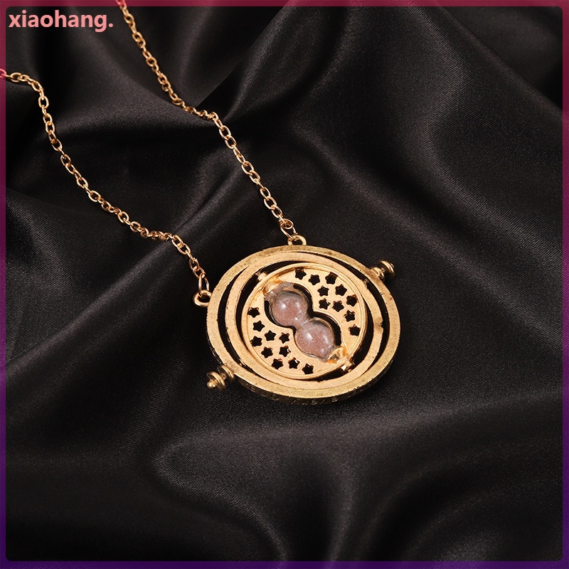 Vòng cổ Mặt Tròn Vàng Hai Mặt Đảo Ngược Thời Trang Cho Cặp Đôi