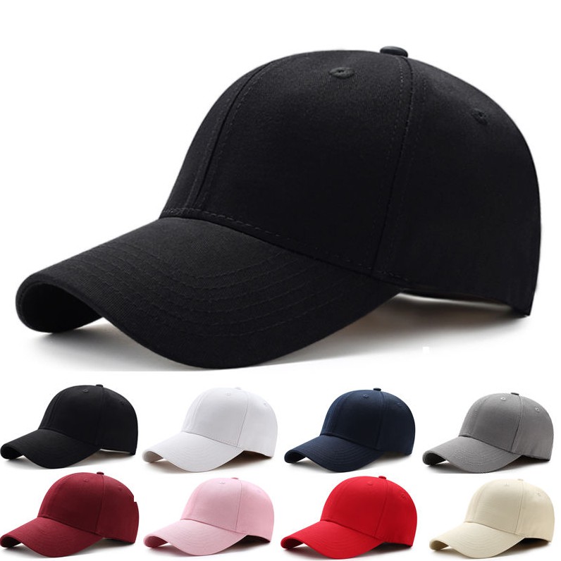 Mũ Lưỡi Trai Màu Sắc Đơn Giản Thời Trang Cho Nam Nữ