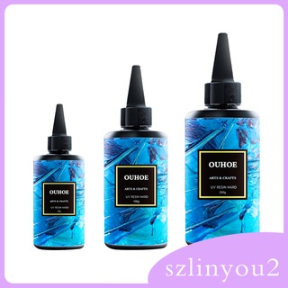 [szlinyou2] Còn Hàng Trong Suốt Resin Pha Lê UV Resin Không Độc Hại Dùng Làm Trang Sức Thủ Công DIY
