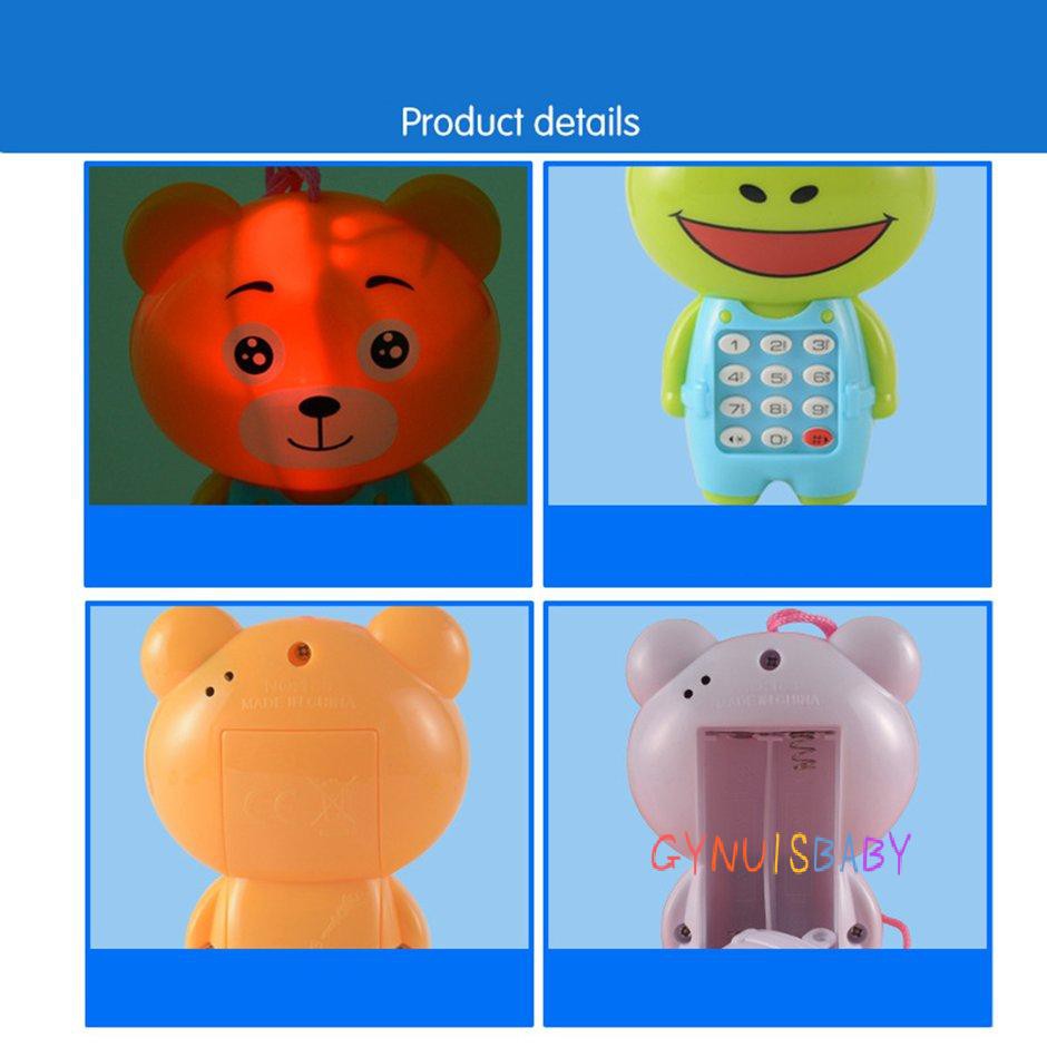 Đồ chơi điện thoại phát nhạc dành cho bé