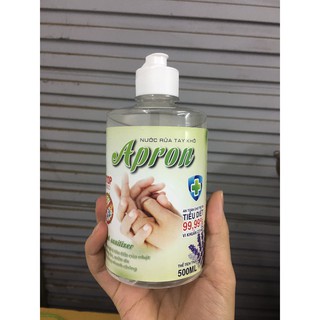 Chai nước rửa tay khô diệt khuẩn Apron 500ml
