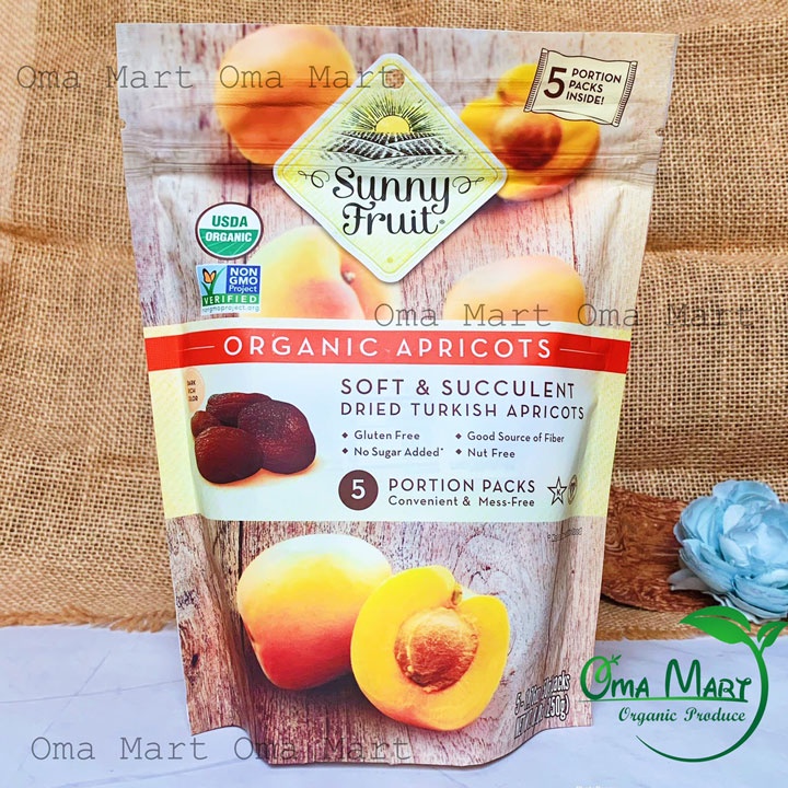 Mơ khô hữu cơ Sunny Fruit 250g