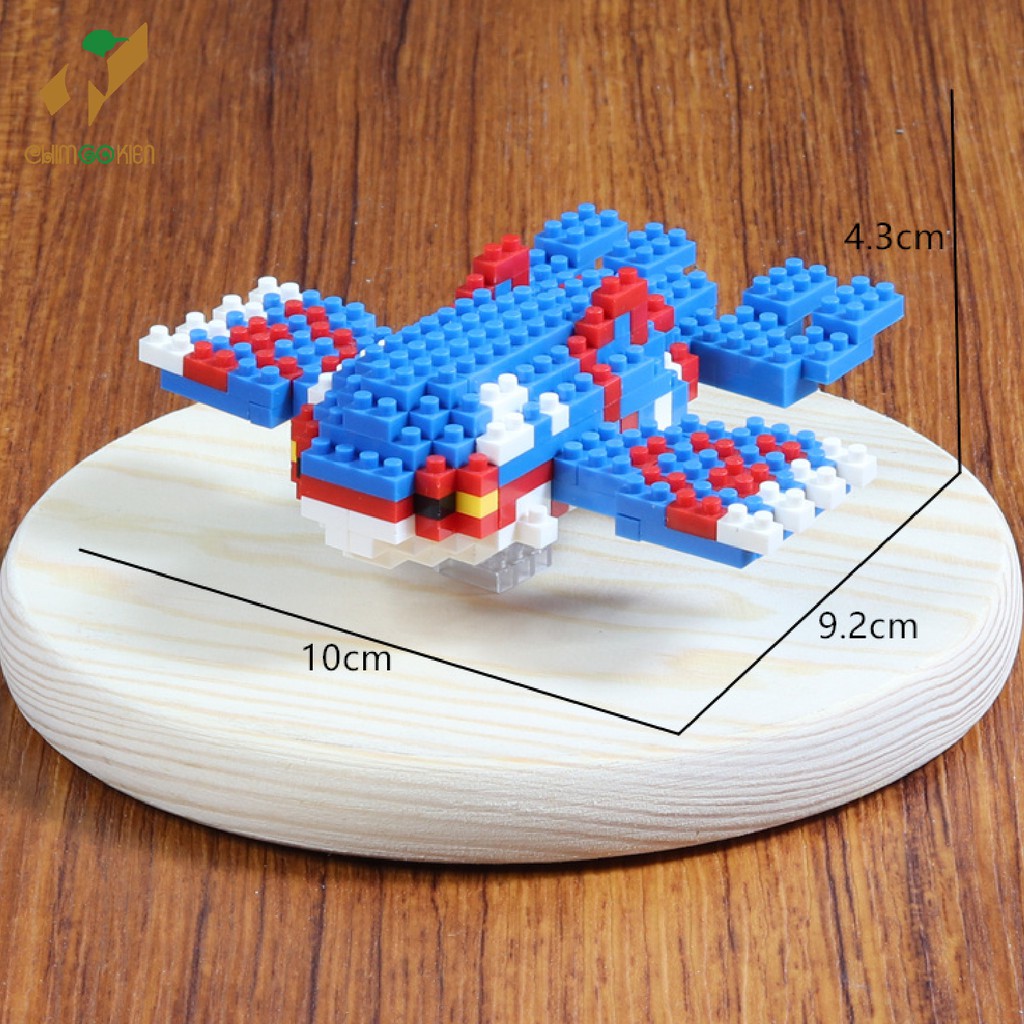 Đồ chơi Lego xếp hình nhân vật Pokemon huyền thoại