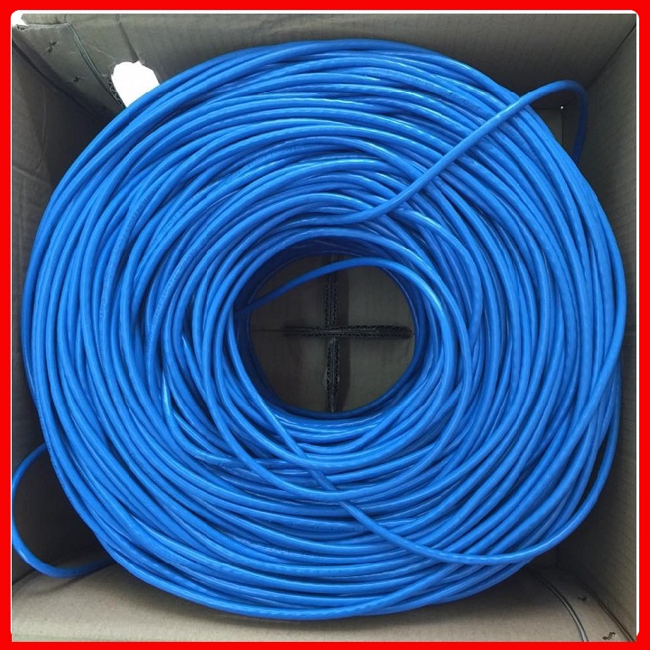 Dây Cáp Mạng  ADB Link Cat6 UTP 305M Cuộn ( Màu Xanh Dương , Lõi  Chữ Thập) - Chính hãng