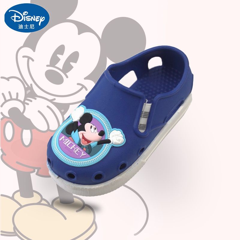 Disney Xăng đan Chống Trượt Thiết Kế Lỗ Thoáng Khí Thời Trang Cho Trẻ Em