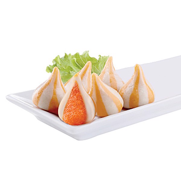 Cá viên nhân trứng cá TOBIKO hàng MALAYSIA Siêu Ngon túi 100g