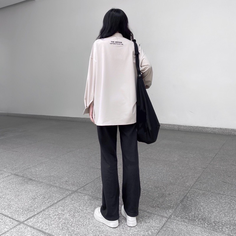 BASIC SHIRT ( Đen & Be ) | BigBuy360 - bigbuy360.vn
