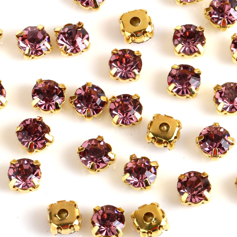 Set 100 Viên Kim Cương Giả Kính Thủ Công DIY