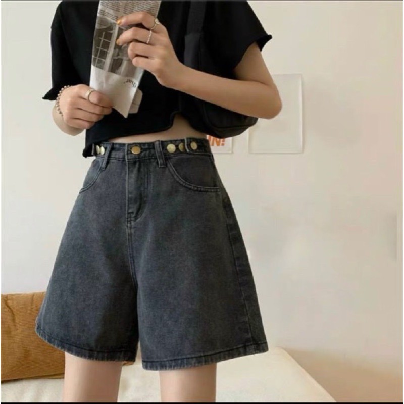 Quần sooc bò dáng A cực xịnh. Size S M L. Sỉ 90k