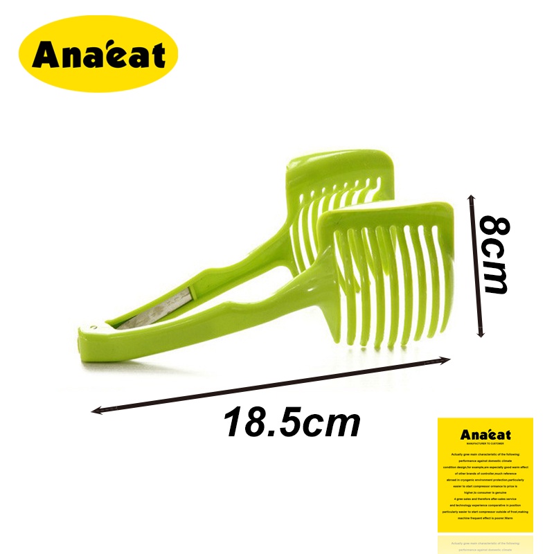 Kẹp giữ Anaeat cắt lát thực phẩm cho trứng/ khoai tây/ cà chua