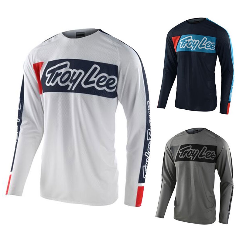 【COD】 Hàng Có Sẵn Áo Sơ Mi Tay Dài Đi Xe Máy/Xe Đạp Leo Núi/Chạy Xe Địa Hình Troy Lee